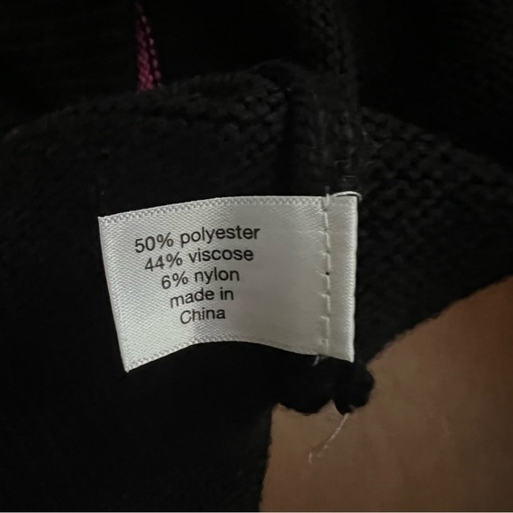 Lane Bryant Women’s Multicolored Striped V-Neck Tunic Pullover Sweater Sz 14-16 - Picture 8 of 8